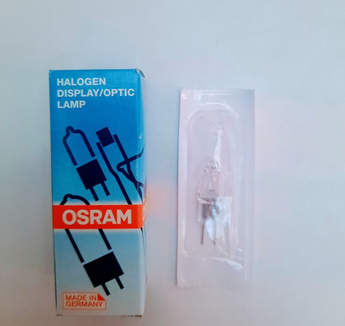 Lámpara Halogena Display Optic 10w 6v Bipin G4 Osram 64225