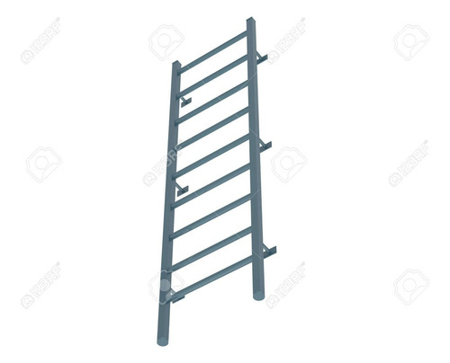 Escalera Fija De Escape Reforzada 3mts