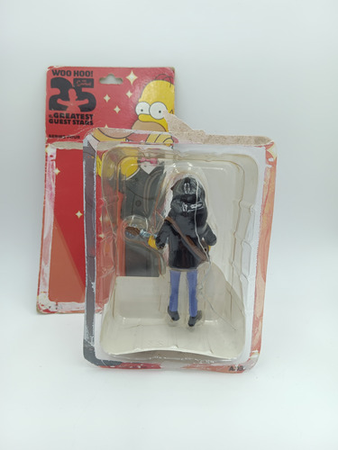 Los Simpsons Joe Perry Aerosmith Series 4 Neca 2015 Trujillo (Usado)