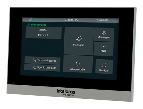 Terminal Video Porteiro Poe Ip Intelbras Tvip 3000 Wifi
