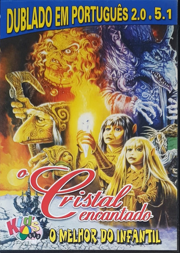 Dvd O Cristal Encantado Animação Impecável Original