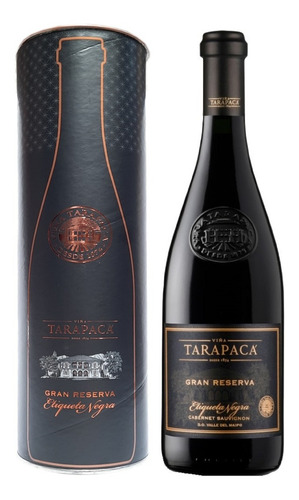 Vino Tarapaca Etiqueta Negra 750cc