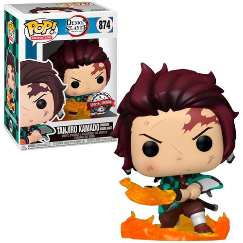 Funko Pop! Demon Slayer - Tanjiro (special Edition) #874