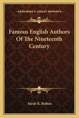 Libro Famous English Authors Of The Nineteenth Century - ...