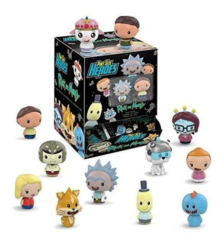 Pinta Tamaño Heroes Rick Y Morty (uno Mystery Figure)