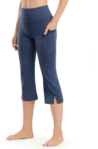 Promover Pantalones De Yoga Con Corte De Bota Para Mujer, C.