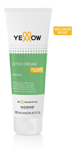 Yellow Scalp Detox Cream Hidratação Creme Desintoxicante 