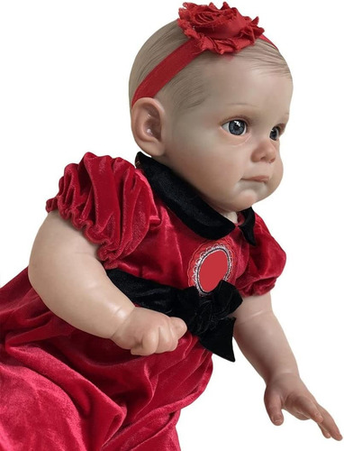 Imagen 4 de 7 de Reborn Bebé Realista Newborn Arrugas Venas 3d Silicona Vinil