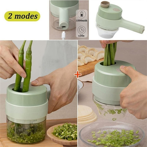 Mini Picadora De Verduras Eléctrica De Mano Para Picar Alime