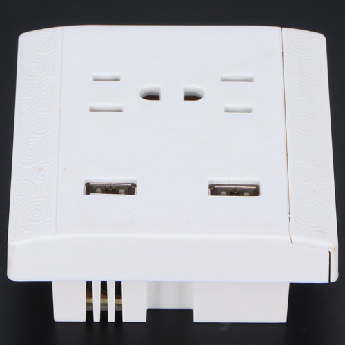 Enchufe Usb Dual Toma De Pared Usb Dual 10a 110/