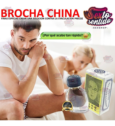 Brocha China Retardante Eyaculacion Ereccion Duradera
