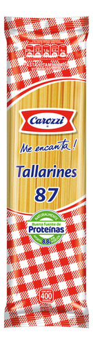 Fideos Carozzi 400gr Tallarines 88(3uni)super