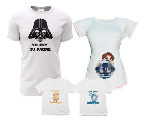 Playeras star wars familia hot sale
