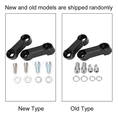 Extensor Montaje Elevador Para Espejo Retrovisor Motocicleta