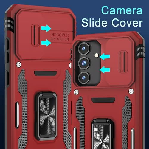Funda Para Galaxy S24+ Plus Rojo Uso Rudo