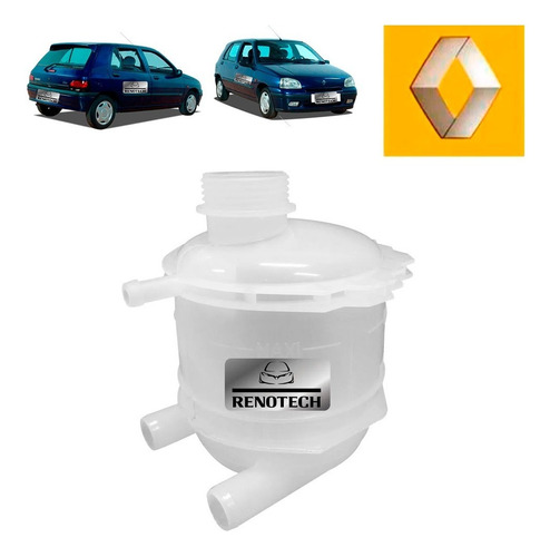 Vaso Expansao Clio I 1.6 8v C3l 1994 A 1999 7700810997