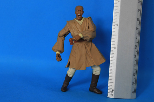 Mace Windu Star Wars Figura Coleccion (Usado)