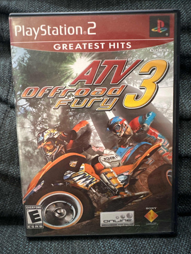 Atv Offroad Fury 3 Greatest Hits Playstation 2 Ps2