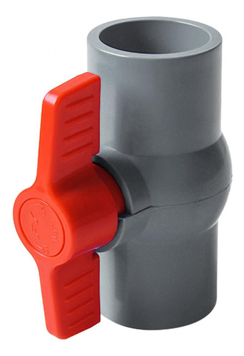 Accesorios De Plomería De Válvula De Bola De Pvc Gris 40mm
