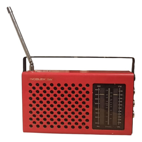 Radio Noblex Giulia Roja Antigua 1975 (Usado)