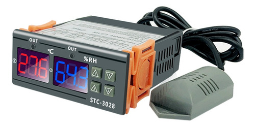 Stc-3028 - Medidor Digital De Temperatura Y Humedad