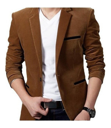 Blazers Casuales Delgados De Moda Para Hombre