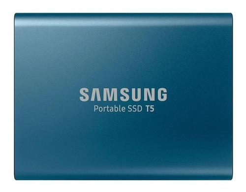 Disco sólido SSD externo Samsung T5 MU-PA500B 500GB azul