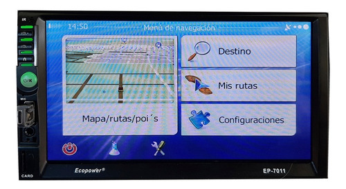 Actualización Gps Estereo Ecopower Ep 7000 Igo Mercosur