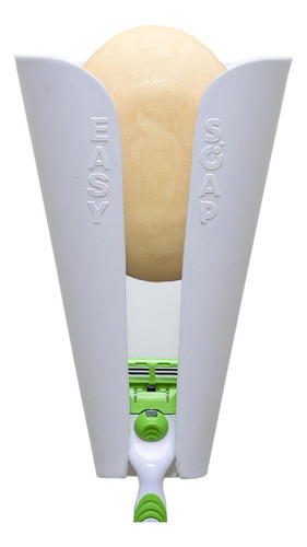Saboneteira Easy Soap Parede Multiuso Porta Objetos Branco