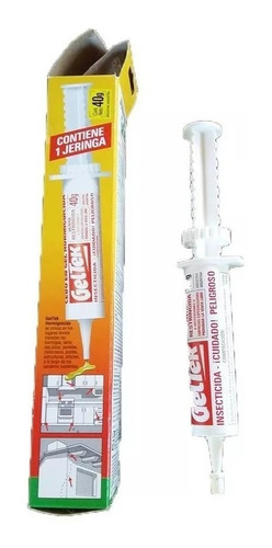 Imagen 1 de 5 de Gel Jeringa Cebo Hormigas Atrae Y Mata Hormiguicida 40 Grs.