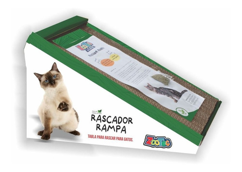 Rascador Rampa Carton Corrugado Para Gatos 