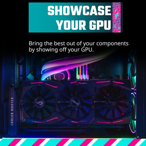 Kit De Suporte De Cartão Gpu Vertical Cooler Master Masterac
