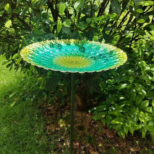 Alimentador De Ramas Para Exteriores H, Baño Para Pájaros, J