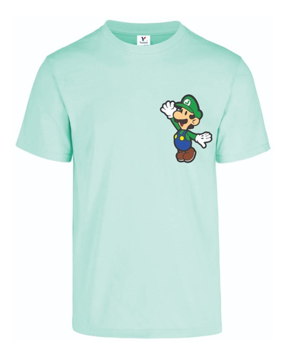Playera Luigi De Super Mario Bros