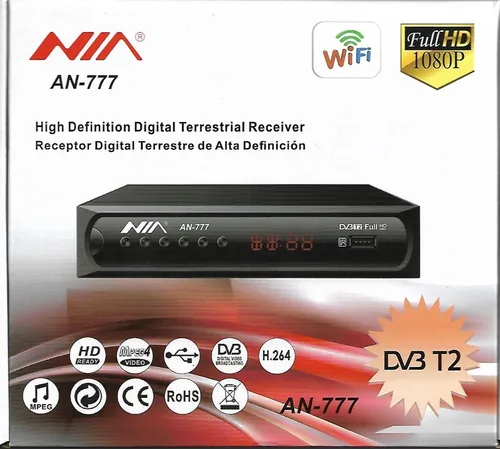Decodificador Nia An-777 Hdmi Dvb-t2.