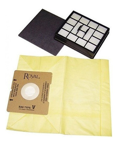 Royal Ar10125 Tipo V Sr30015 Bolsas De Aspiradora Con Recipi