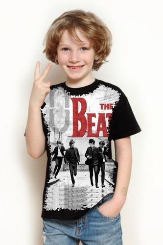 Camiseta Criança Frete Grátis Banda The Beatles I