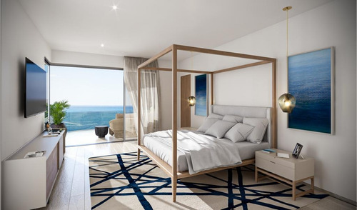 Departamento En Venta En Cancún, Sls Bahia Beach, Amplias Recamaras Con Lujo