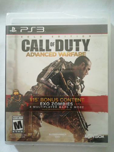 Call Of Duty Advance Warfare Gold Edition Ps3 Nuevo Original