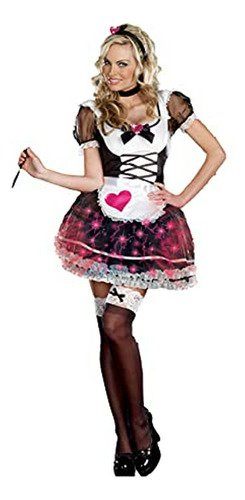 Sueño Chica 7528 Maid Mimi Amore Color: Talla De Traje: S