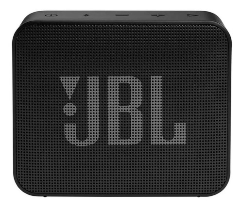 Imagen 1 de 2 de Parlante JBL Go Essential portátil con bluetooth waterproof  negro