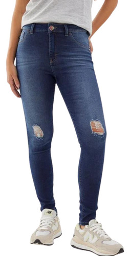 Jeans Dama Alto Chupin Elastizado  Clichy  Art. 10419