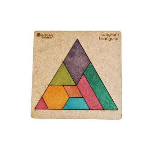 Jogo Brinquedo Infantil Tangram - Triangular