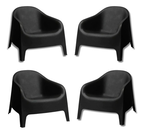 Set X4 Sillones Skarpo Jardin Edicion Recycled By Nuevo!!