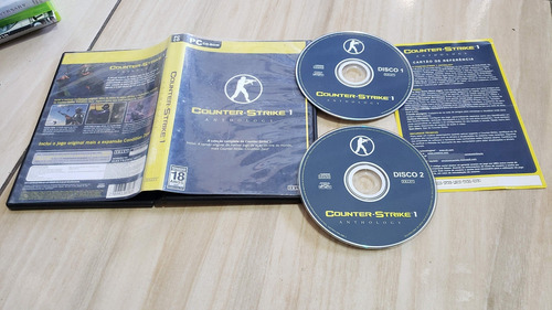 Jogo Pra Pc - Counter Strike 1 Anthology - Duplo - Original. (Usado)
