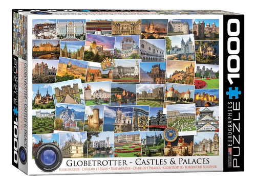 Eurographics Castillos Y Palacios Globetrotter Rompecabezas 