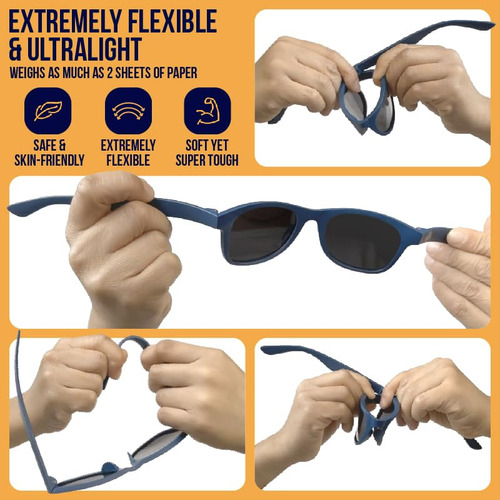 Gafas De Sol Polarizadas Para Bebés Con Correa Para Bebés De