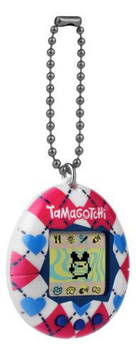 Tamagotchi Original Argyle Heart Mascota Electrónica Bandai Rojo