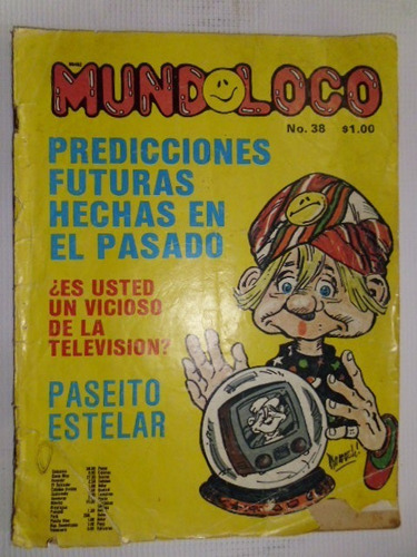 Revista De Coleccion- Mundoloco No. 38 - En Español 1981