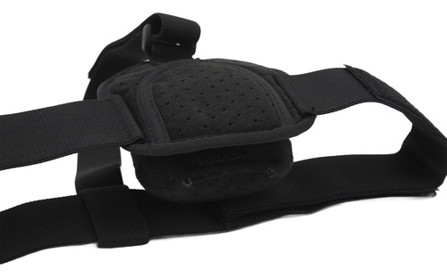 Cinturón De Hernia Negro Negro Con Fijación De Descompresión